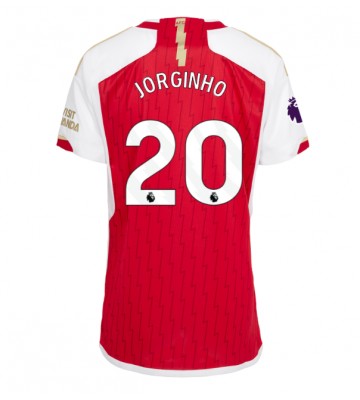 Arsenal Jorginho Frello #20 Hjemmebanetrøje Dame 2023-24 Kort ærmer